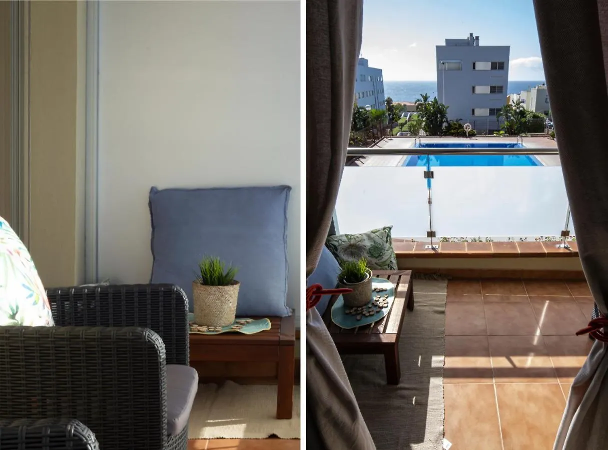 Coastal Apartment With Terrace And Pool Punta Del Hidalgo