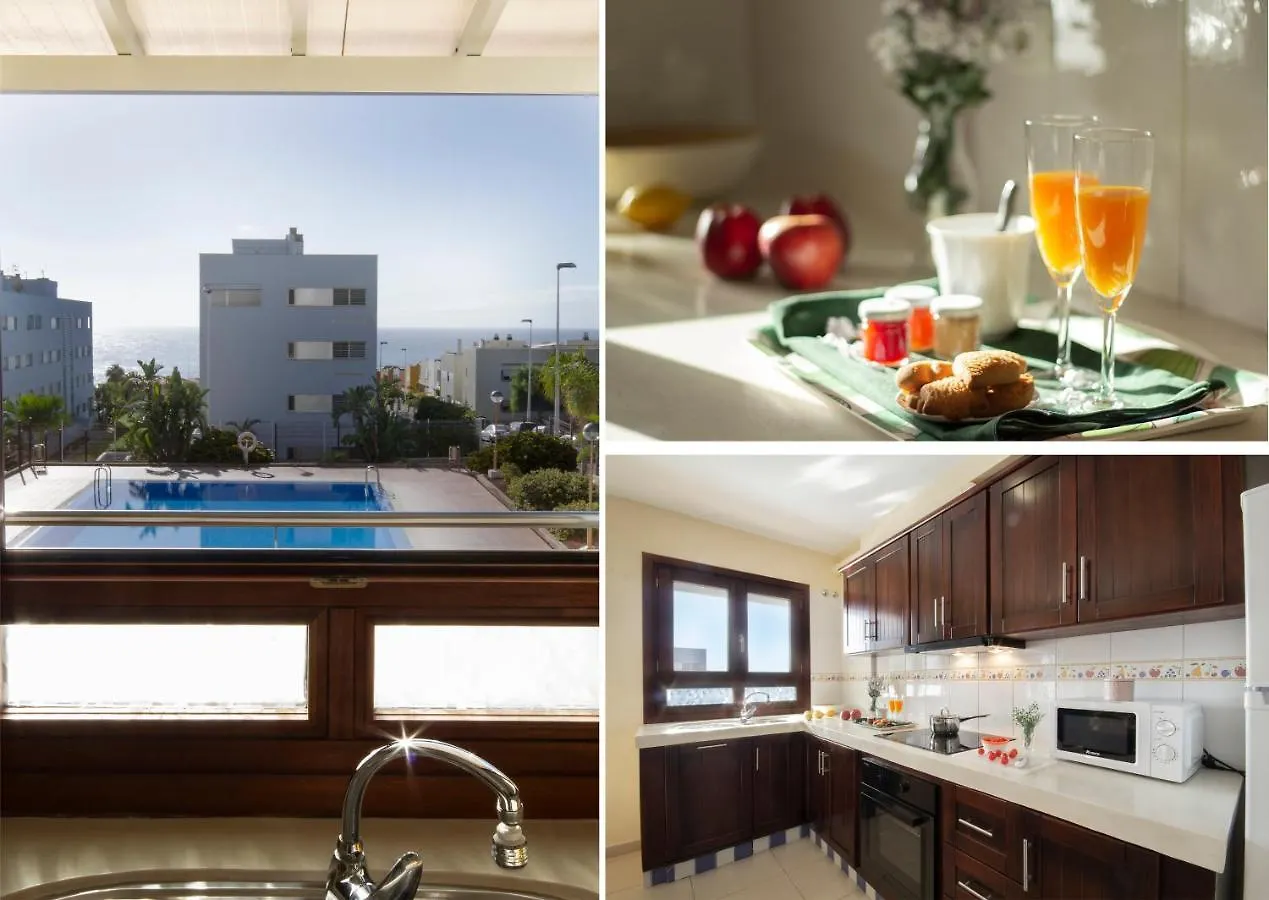 Coastal Apartment With Terrace And Pool Punta Del Hidalgo